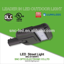 60w led street light with photocell, outdoor led led street lamp, ul 60 watt street light led